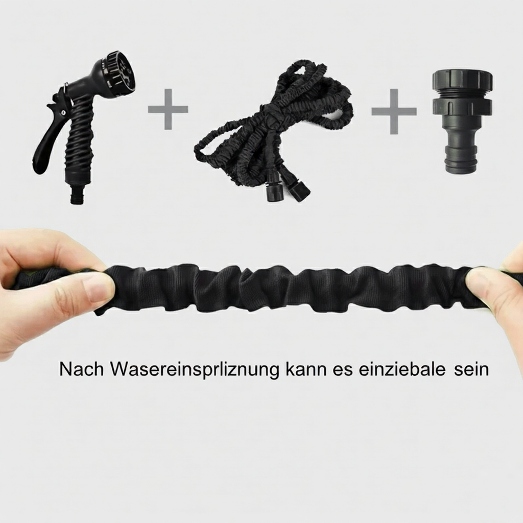 Dehnbare Gartenschlauch